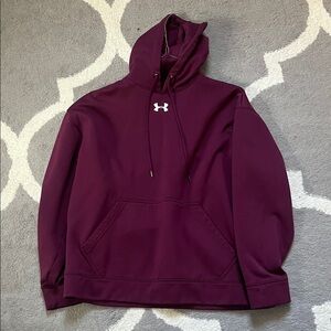 Under Armour Men's Burgundy Hoodie
